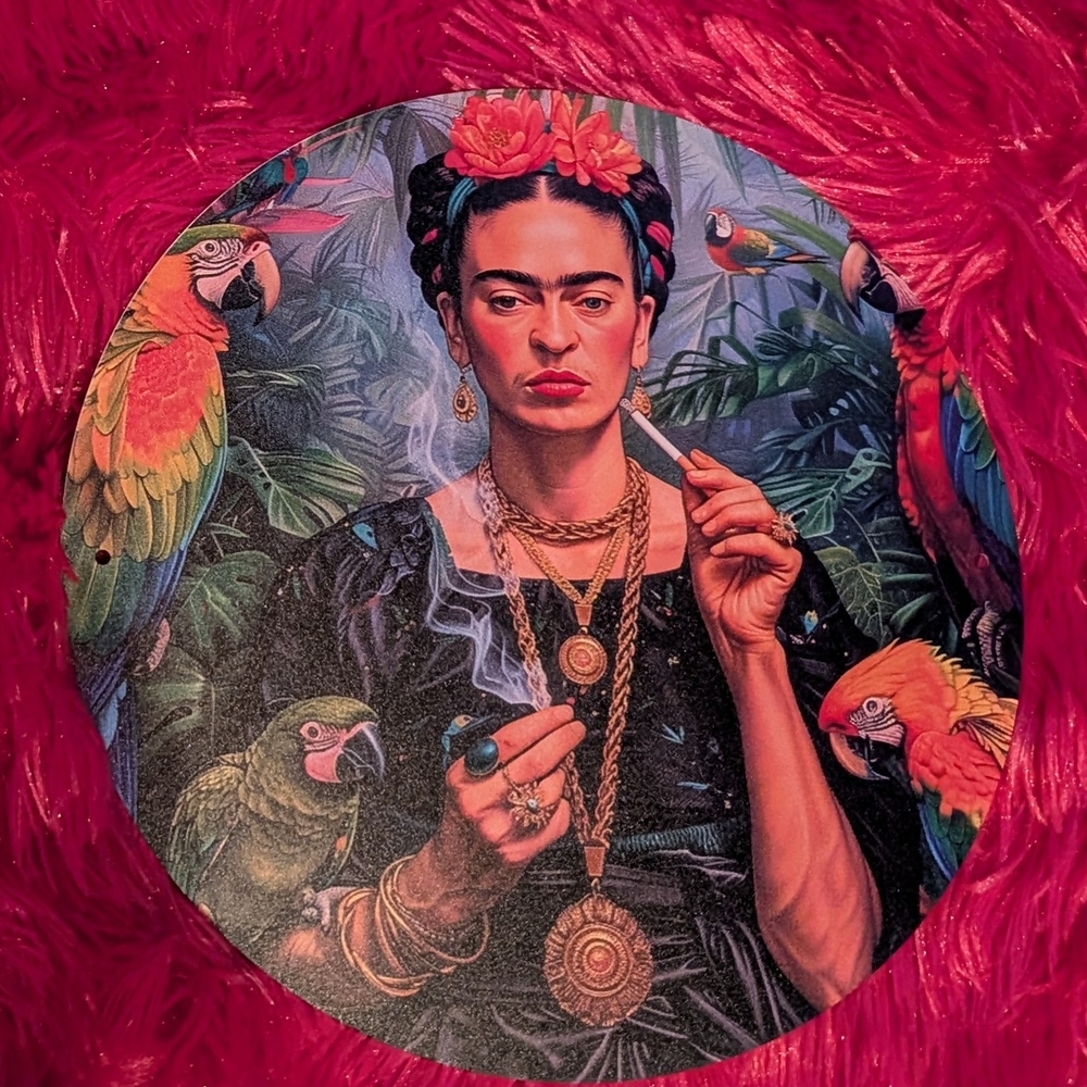 Vibrant Frida Kahlo Art Print - Picture 1 of 1